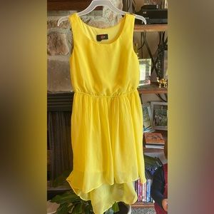 Yellow dress for girls